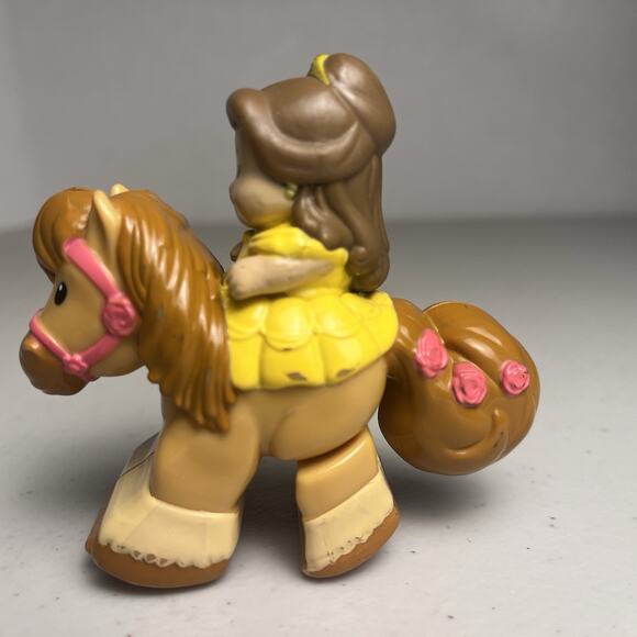 Fisher Price Little People Disney Klip Klop Princess Belle Horse Beauty & Beast - Picture 6 of 12